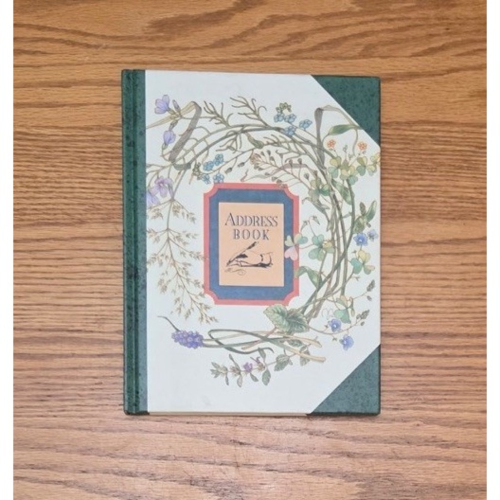 The Country Diary Address Book by Holden, Edith Hardback Book NEW Vintage